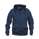 Clique Basic Hoody Full Zip  navy_web