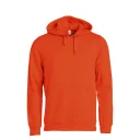 Clique Basic Hoody  blood orange_web