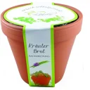 Kräuterbrot im Tontopf