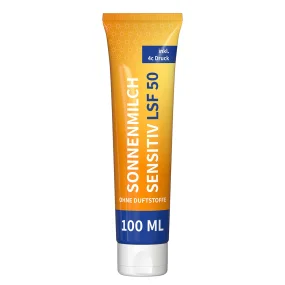 Sonnenmilch Sensitive LSF50 100 ml