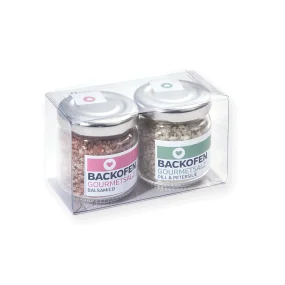Gourmet salt set of 2