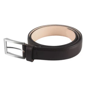 Leather belt Maremma-Capra light stitched