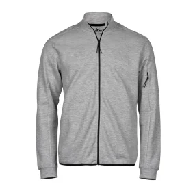 TEE JAYS Athletic Full Zip Sweatshirt