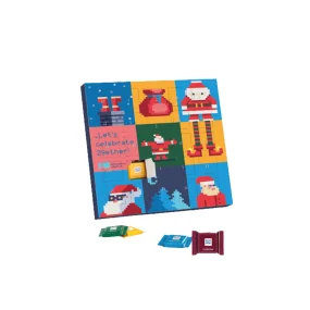 Täfelchen-Adventskalender mit Schokolade von Ritter Sport