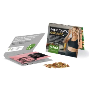 Werbekarte Just Spices