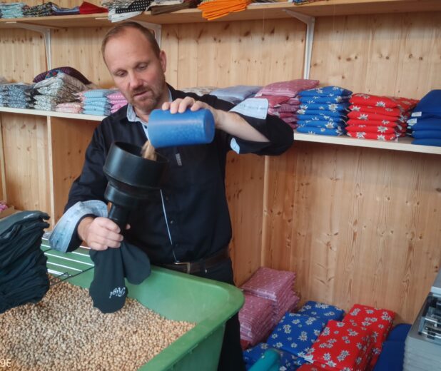 Kirschsäckli Werbeartikel Upcycling